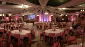 Indoor Wedding Setting in Phoenix, AZ