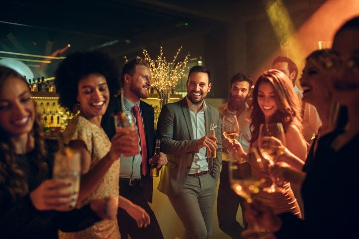 Group of Friends Partying at a Party Venue in Phoenix, AZ